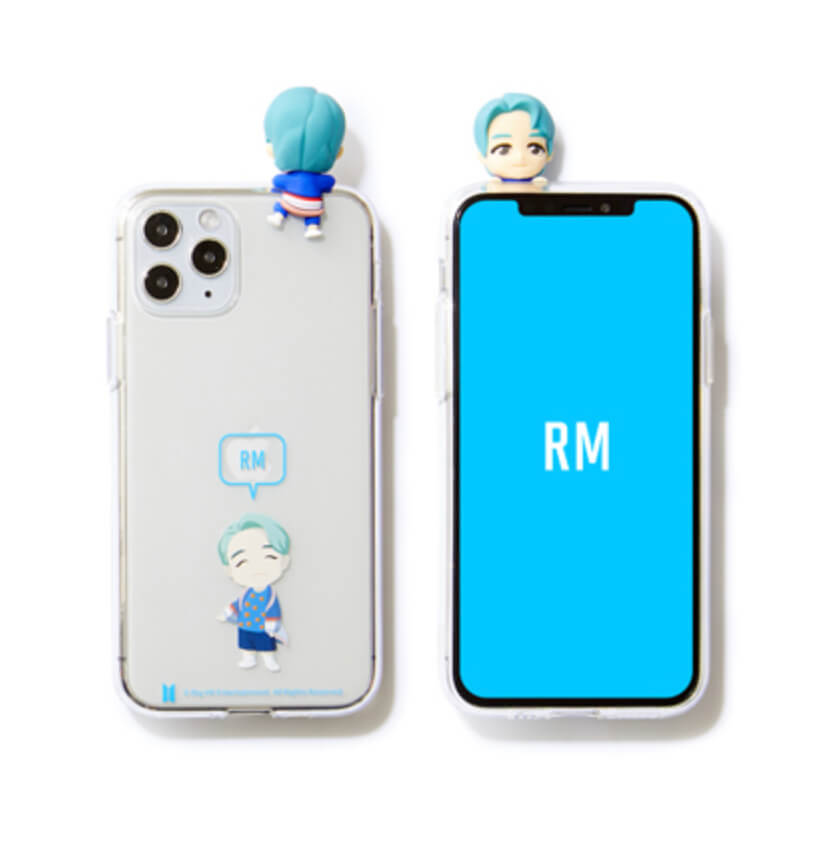 bts figure jelly case