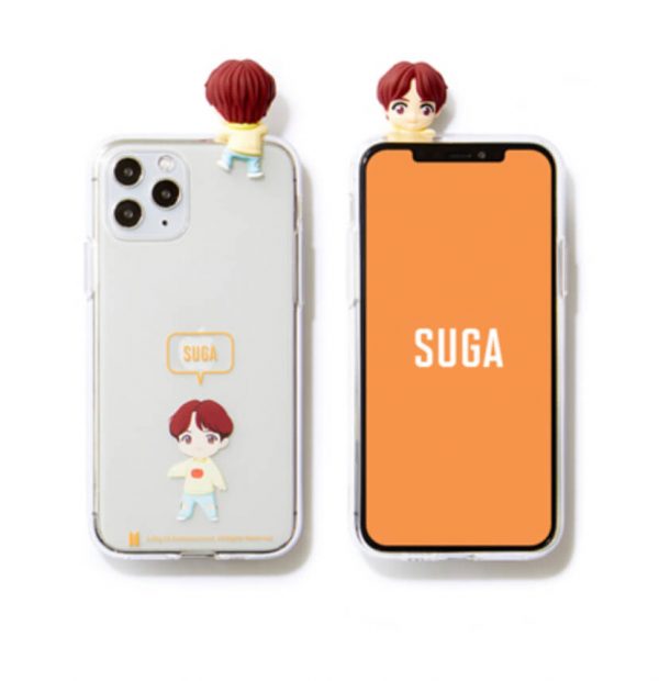 bts figure jelly case