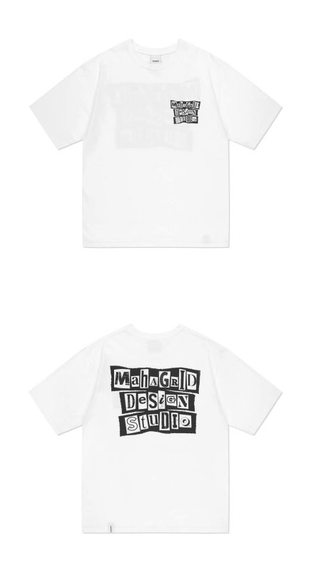 Mahagrid] Ransom Note Tee (3 Color) *LIMITED TIME SALES* • Millie