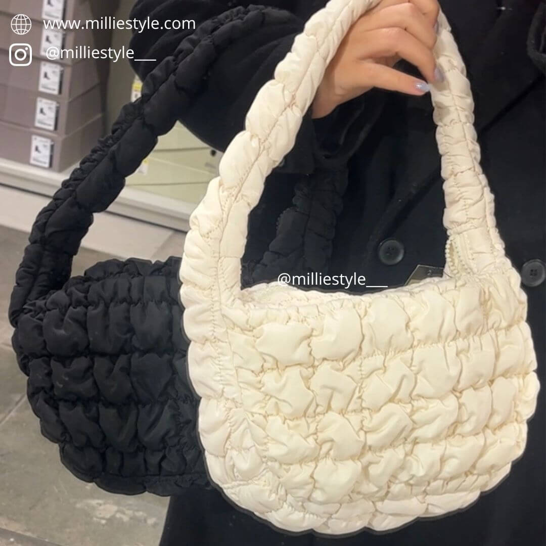 Soft quilted online bag